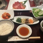 叙々苑 - ミックスランチ4000円