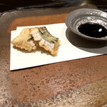 天ぷら 極 草哲 - 伝助穴子の天ぷら