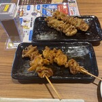 大衆とり酒場 とりいちず - かわ串&かわ串激辛ダレ