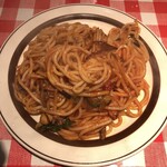 焼きスパゲッチ ミスターハングリー - ナポリタン　600円
      大盛り 100円