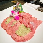 游玄亭 - 上ネギタン塩焼