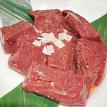 游玄亭 - 上レバー厚切塩焼