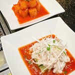 游玄亭 - カクテキ、白センマイ