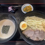 麺屋 暁 - エビだしつけ麺 大盛