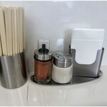 眞麺 穂高 - 卓上調味料類