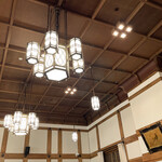 奈良ホテル - ダイニングの照明