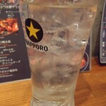 魚串さくらさく - キンミヤ酎ハイ410円