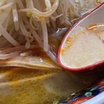 らい久 - みそバター野菜ラーメン にんにく多め