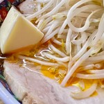 らい久 - みそバター野菜ラーメン にんにく多め