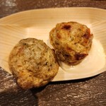 ぎんぎょ伍式 - つきだし  タコのすり身揚げ