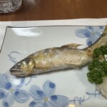 居酒屋四季 - 鮎の塩焼き