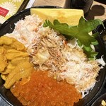 札幌海鮮丼専門店 すしどんぶり - 「雲丹・蟹・いくら丼」3,990円（2025.7/3）