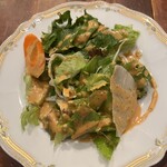 パンジャビ ダバ - セットのサラダ