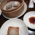 ランチの点心3点