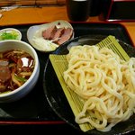 まる政 - 鴨汁つけうどん