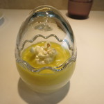 プレヴナンス - 26年7月　自家農園みらいの冷製ヴルーテ　オニオンフラン