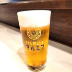 ぽん太 - 生ビールは、マルエフですぞ!!!