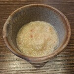 鮨みなと - 毛蟹のあんかけ茶碗蒸し