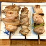 やき鳥 宮川 - 手羽先、ぼんじり、かしわ