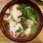 やき鳥 宮川 - 鳥スープ