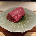 肉割烹 上 - 本日のお肉