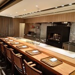 肉割烹 上 - 内装