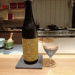 肉割烹 上 - 日本酒　みむろ杉