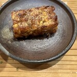 ご馳走 鉄や - とうもろこしのバター醤油揚げ→旨し