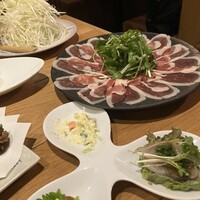 博多 鴨すき 鴨しゃぶ なかもぐろ - 