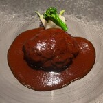 蒼洋軒 - 上田畜産 但馬玄のハンブルグステーキ デミグラスソース