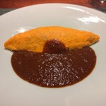 蒼洋軒 - 天城軍鶏のオムライス デミカレー