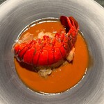 蒼洋軒 - 伊東より伊勢海老のリゾット ビスクスープ