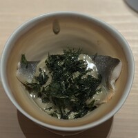 くるますし - 小田川の鮎の蒸し寿司