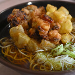 八起そば - ゲソ天そば＠税込580円