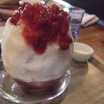 cafe maru - 完熟いちごと北海道ミルク