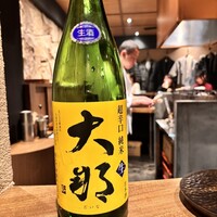 炭火焼鳥 とり将 - 日本酒　超辛口　純米　大那