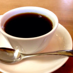 自家焙煎珈琲店Gosh - ケーキセット2種（980円：税別）の「本日の珈琲」。単品では500円。これがめっちゃうまかった(；＠∀＠)。