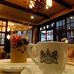 イノダコーヒ - カフェジュレ＆カルアオレ：670円+アラビアの真珠：515円