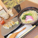 和食処 五島 - 味濃いめだけど思った以上にボリューミーだった。中国・九州地方の焼きサバ寿司は好きなんだよなー