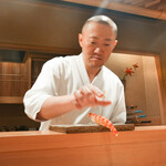 東麻布 天本 - 車海老