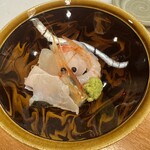 魚菜料理 赤井 - お造り３種