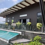 観音山フルーツパーラー - 2階がパーラーです