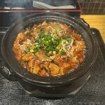 楓林担々麺 - 土鍋麻婆豆腐麺　1100円