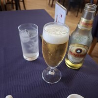 赤坂 四川飯店 - 青島瓶ビール