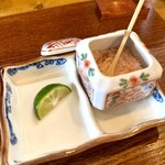 Ramen FeeL - 初めて画像アップ(^^;;   柑橘とピンクソルト✨