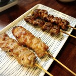 炭火焼鳥 大笑 - はらみ、心