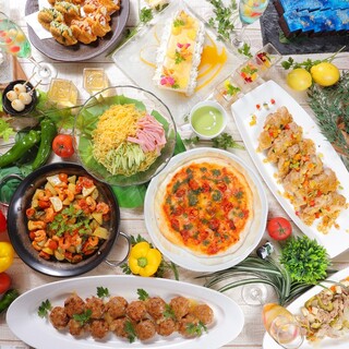 季節の食材を使ったこだわりランチビュッフェ