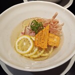 ワタリガラス - 冷やし塩レモン節そば