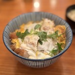 とんかつ河 - ロースかつ丼　　限定5食