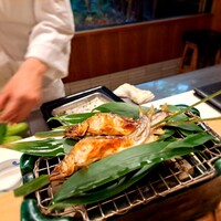 赤坂 菊乃井 - ⚫焼物
                    「鮎塩焼き　蓼酢」